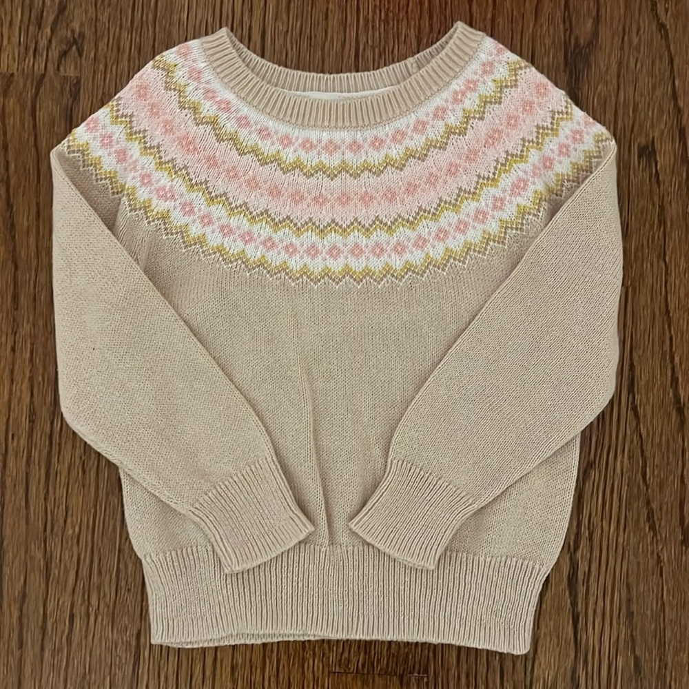 Crewcuts argyle sweater